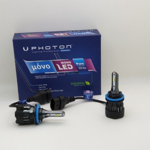 MONO H8/H9/H11/H16 12-24V +3 PLUS LED HEADLIGHT 