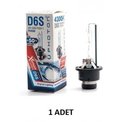 D6S 4300K +%50 FAZLA IŞIK D6S 4300K +%50 FAZLA IŞIK