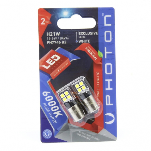 H21W 12V EXCLUSIVE CANBUS LED (2'Lİ BLISTER)
