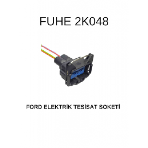 FORD FAN REZİSTANS MOTOR ROLE SOKETİ KABLOLU ( 10 ADET FİYATIDIR )
