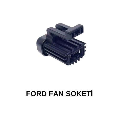 FORD FAN MOTOR REZİSTANS SOKETİ KABLOLU ( 10 ADET FİYATIDIR )