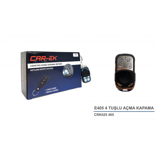 CAR-EK AÇMA KAPAMA 4 TUŞ