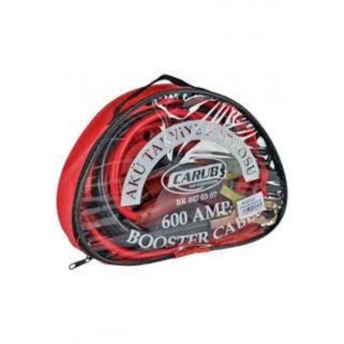 CARUB AKÜ TAKVİYE KABLOSU 600 AMPER ÇANTALI BİNEK ARAÇ