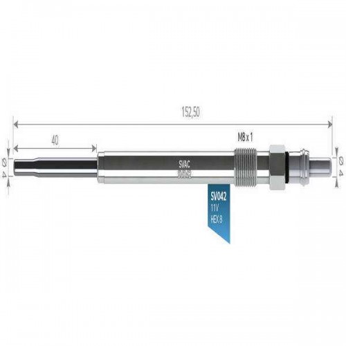 SV042 KIZDIRMA BUJİSİ DUCATO III-2.3-3.0-JUMPER 3.0-IVECO DAILY II-III CITROEN