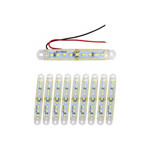 12 PARMAK LED BEYAZ 12V 9 LED ( 10 ADETİ ) 12 PARMAK LED BEYAZ 12V 9 LED ( 10 ADETİ )