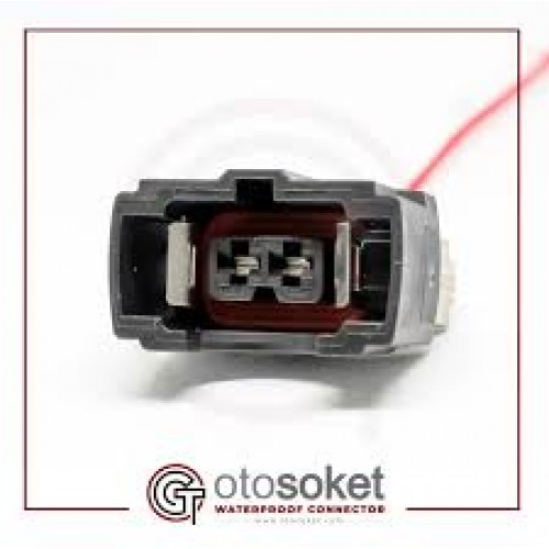 ENJEKTÖR-HARARET MÜŞÜRÜ-ROLANTİ MOTORU SOKETİ (2 FİŞ KABLOLU) UNIVERSAL ( 5 ADET FİYATIDIR )