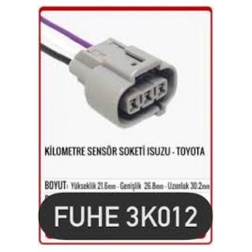 KİLOMETRE SENSÖR SOKETİ ISUZU-TOYOTA ( 5 ADET FİYATIDIR )