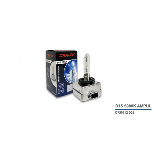 D1S 6000K XENON AMPUL CAR-EK 