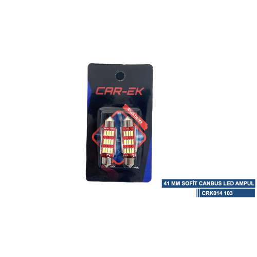 41 MM SOFİT CANBUS LED AMPUL 1 TAKIM ( 2 ADET FİYATIDIR )