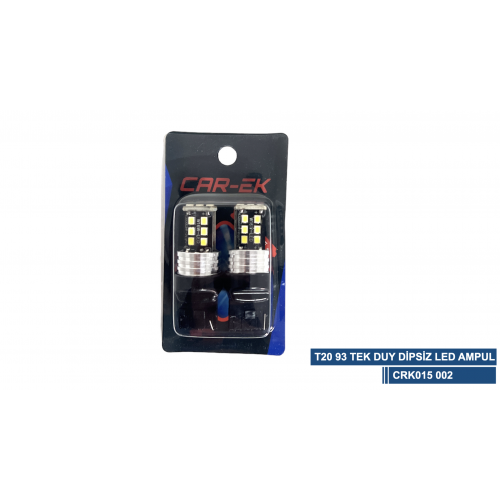 T20 93 TEK DUY DİPSİZ LED AMPUL 1 TAKIM ( 2 ADET FİYATIDIR )