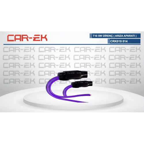 T10 5W DİRENÇ (ARIZA APARATI) 2 Lİ TAKIM