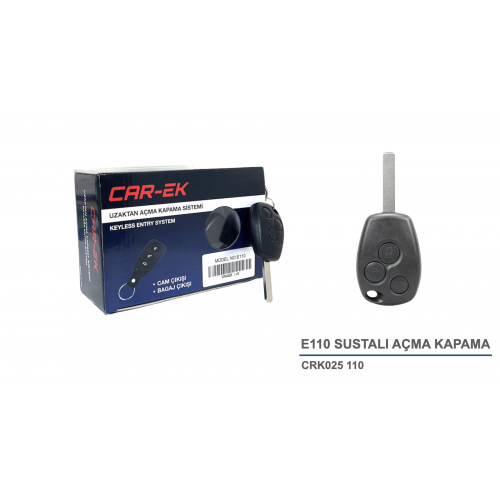 E110 RENAULT TİP ANAHTARLI AÇMA KAPAMA