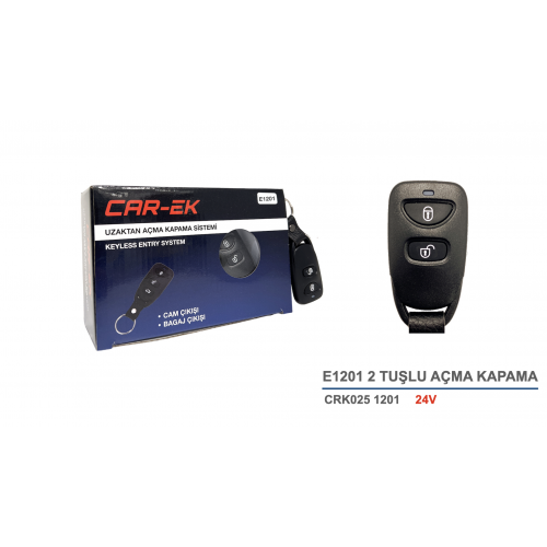 E1201 24V 2 TUŞ AÇMA KAPAMA